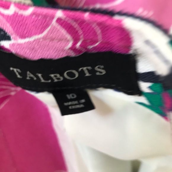 Talbots Floral Pencil Skirt - Picture 4 of 6